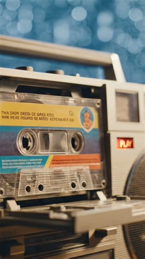 ASMR Nostalgia 📻 Perfect Cassette Click on a Rainy Evening (80s Vibe)