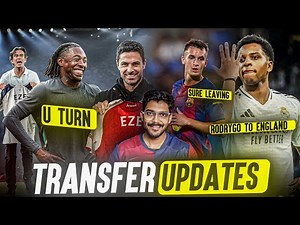 Barca AGREES on Casado Sell, Eze to Arsenal Done Spurs SHOCKED, Rodrygo Transfer Update & More