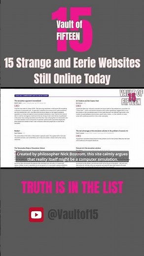Nr 9: Simulation Argument 💻 A theory that might prove we’re living in a simulation.