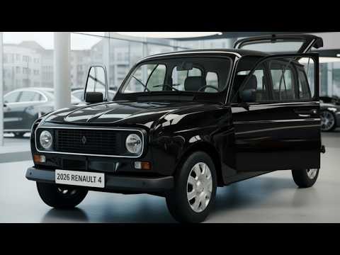 The NEW 2026 Renault 4 Will SHOCK YOU! Is This Legendary Comeback Worth It?