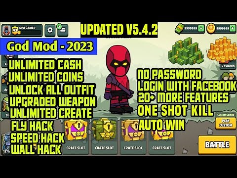 Mini Militia Hack Mod Unlimited Cash And Coins DOWNLOAD LINK | Mini Militia Mod Menu Apk 5.4.2 2023