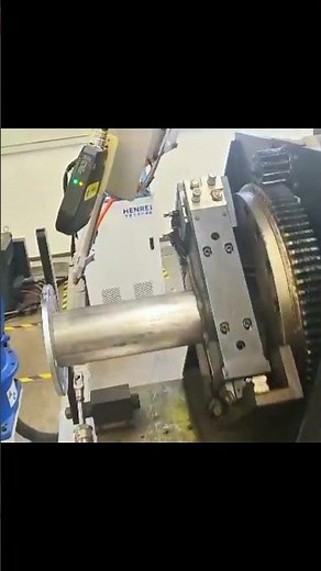 Weld Navigator® Visual Seam Tracking System for Pipe Flange Welding with Yaskawa Robots#seamtracking