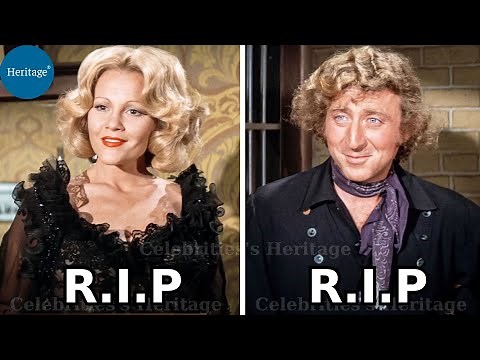 BLAZING SADDLES (1974) Cast THEN AND NOW 2024 How They Changed