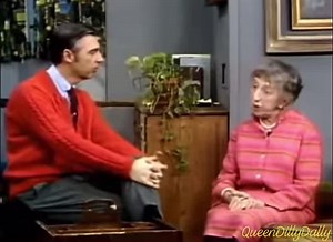 1975 - The Wicked Witch of the West (Margaret Hamilton) visits Mr. Rogers neighborhood! 🖤 | Queen Dilly Dally