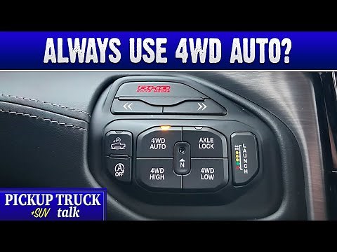Drive Mode Matters? Here's How Ram 4WD Auto Works from the Engineer