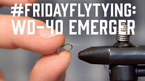 3.2K views · 44 reactions | #FRIDAYFLYTYING: WD40 Emerger - while the...