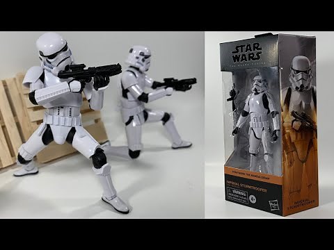 Star Wars Black Series Imperial Stormtrooper Action Figure Review