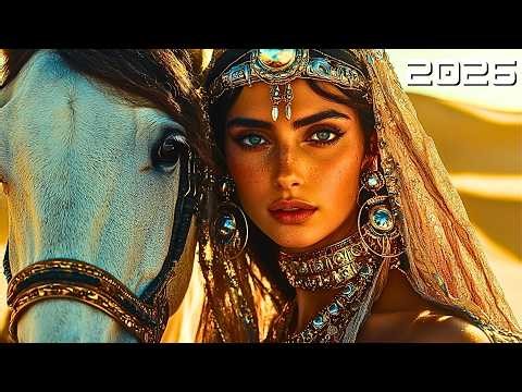 Desert Tales - Silent Mirage Beneath the Crimson Sky: Meditative Desert Calm