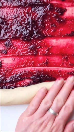 Wait till you try this blueberry jam roll 🫐✨ #recipe #baking #shorts