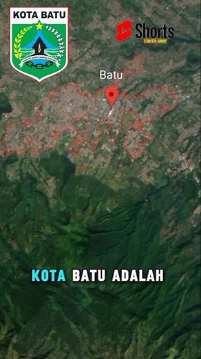 Batu, Apple City, East Java Province.