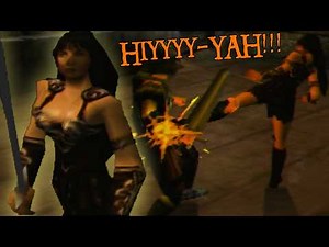 Warrior Princess Kicks Butt | Xena Warrior Princess: Talisman of Fate