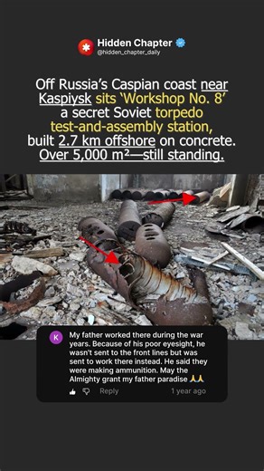 🏭 The Soviet “Factory in the Sea”: Caspian Mystery