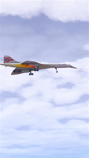 British Concorde gets Engine Fire Emergency on take off in New York #aviation #concorde #british #usa | US Aviation TV