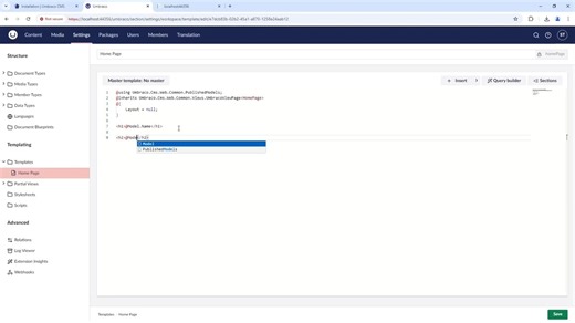 开源 CMS 系统 Create a Simple Umbraco Website