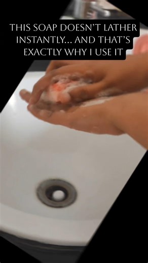 Handmade Soap Lather Test | Why Chemical-Free Soap Takes Time to Foam 🧼 #explore #madesafe #nontoxic