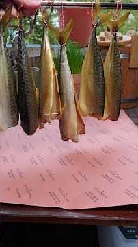 Cold-smoked mackerel from the Borniak smokehouse