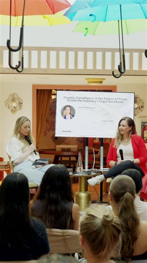 THE BRICKELL BABES — miami networking group on Instagram: "Crypto doesn’t have to be intimidating. Start small. Trust your network. Learn by actually trying. Greer reminded us that confidence comes from doing — whether that’s opening a wallet, sending a test transaction, or asking another woman who’s already in it. You don’t have to know everything to begin. You just have to begin. #BrickellBabes #WomenInCrypto #MiamiWomen #FemaleFounders #WomenWhoBuild _____ Emily Dempsey is the host of STACKED