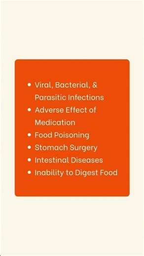 What Causes Diarrhoea?
