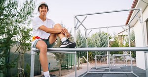 From car park to parkour paradise – this is Hazal Nehir's backyard