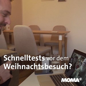 Corona-Schnelltest vor Weihnachten, dann zu Familie und Verwandten? Aktuell sind die Tests nichts für den Hausgebrauch, und das Ergebnis ist nur eine Momentaufnahme, zeigt das ARD Morgenmagazin: 1.ard.de/moma-reporter-auf-der-suche-nach-dem-ultimativen-schnelltest | ARD Mediathek