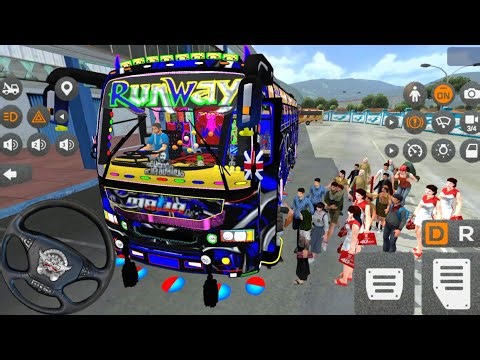 💥 Bus Simulator Indonesia New Map Mod Best Android Gameplay Video