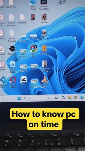 how to check pc or laptop on time / how long laptop running #windows #networking #ontime #windows11