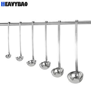 [Hot Item] Heavybao Multi Sizes Professional Kitchen Tool Stainless Steel Soup Cooking Ladle
