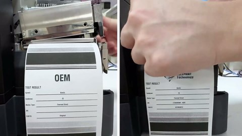 79800M New Printhead for Zebra ZM400 Thermal Barcode Label Printer 203dpi - Spare Part/OEM Replacement Thermal Print Head Compatible with Zebra ZM400 Printhead - Part 79800M