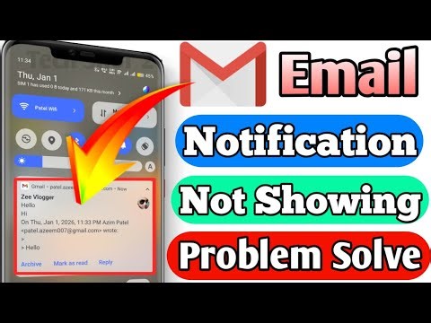 How to Fix Gmail Notification Not Showing Problem Solve