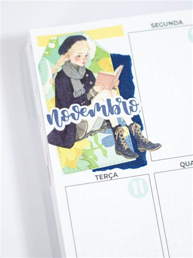 Decoração do Planner Semana 46 de 2025