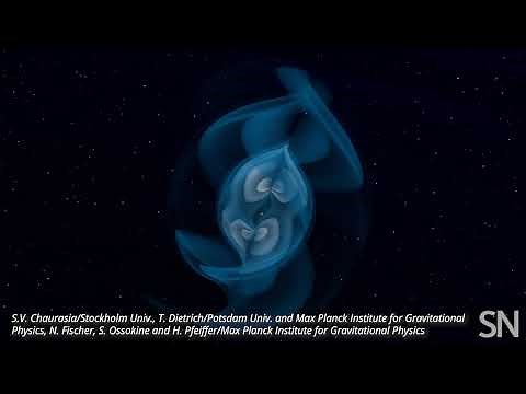 See a black hole swallow a neutron star in this simulation | Science News