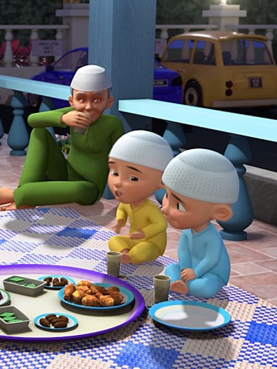 Selamat Ramadan 1446H: Puasa Bersama Upin & Ipin