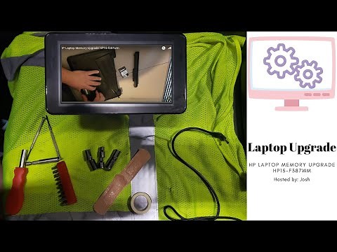 HP Laptop Memory Upgrade HP15-f387wm