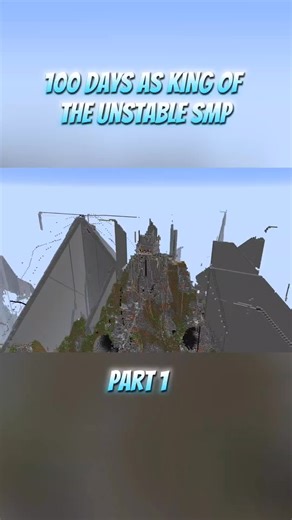 100 Days as King of the Unstable SMP Adventure
