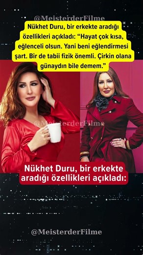 Nükhet Duru, bir erkekte aradığı özellikleri açıkladı #paraisletmecisi #magazin #nükhetduru