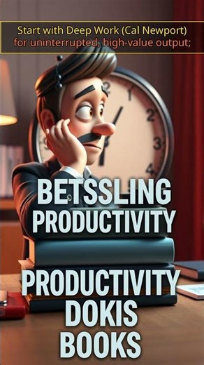 3 Productivity Books That Could Save Your Career?