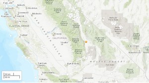 5.8 magnitude earthquake shakes California