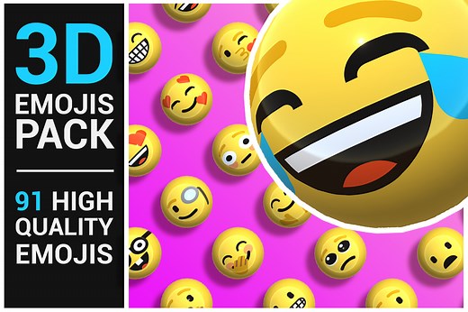 3D Emojis Pack | 3D Characters | Unity Asset Store
