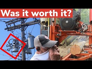 CAN YOU SAW ELECTRIC POLES?