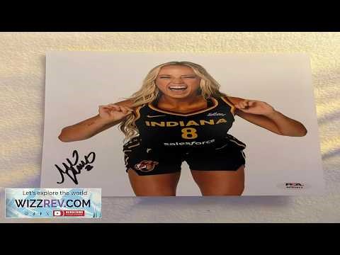 Sophie Cunningham Signed 8 X 10 Photo Autographed PSA DNA Authenticated COA