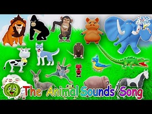 Animal Sound Song || Kids Songs and Nursery Rhymes || Hooray Animal Sounds || EduFam ~ H6H5