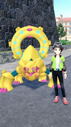 I got a shiny VOLCANION ⭐ #pokemongo #scarletandpurple #shinypokemon #pokemonscarletandviolet