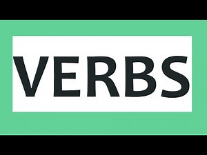 VERBS - Grammar Tutorial, what are verbs? verb forms and tenses, Verb to be