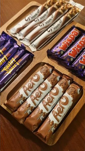 Restocking Chocolate Platter // ASMR!!! 💜🍫🤎 #shorts