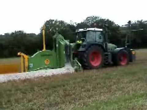 RWT 100S ROCK WHEEL TRENCHER IN ACTION