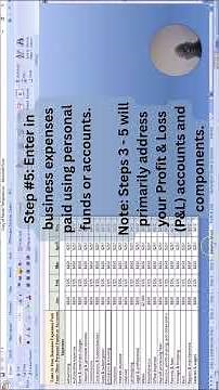 Best Bookkeeping and Financial Statements Template for Small Businesses 💻📈💼 #smallbusinesstips