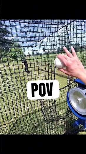 POV backyard batting cage - BCI Trapezoid