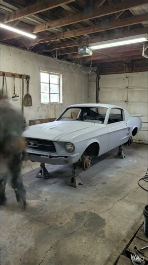 Can This Rusty Mustang Be Saved? Full Restoration Process 🤯#carrestoration #classiccar #restoration