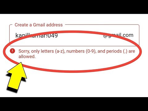 Sorry Only Letters (A-z) Numbers (0-9) And Periods (.) Are Allowed
