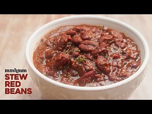 Stew Red (Kidney) Beans, Vegan Recipe - Pressure Cooker Version